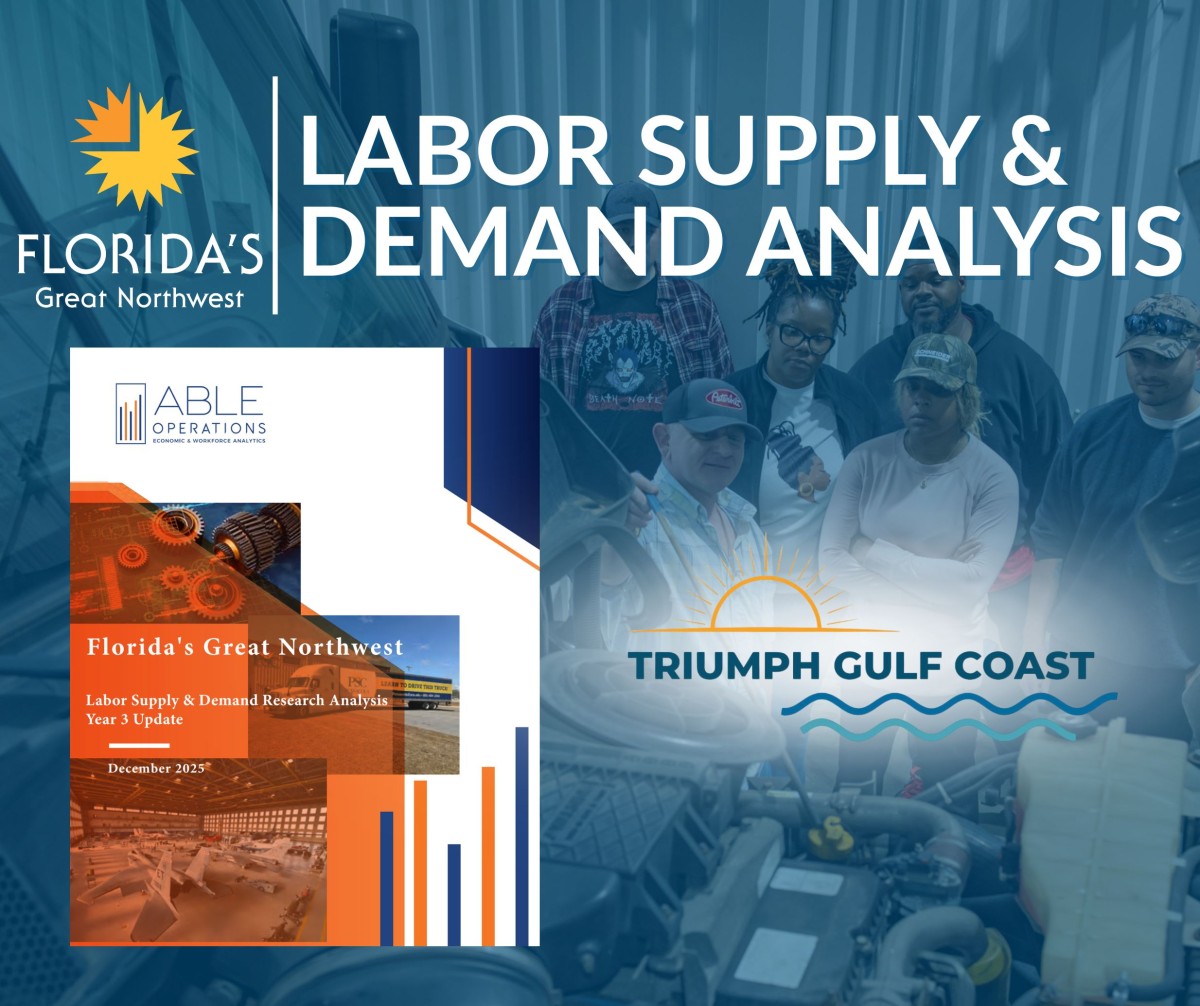 Northwest Florida’s Workforce is Outpacing the  Nation